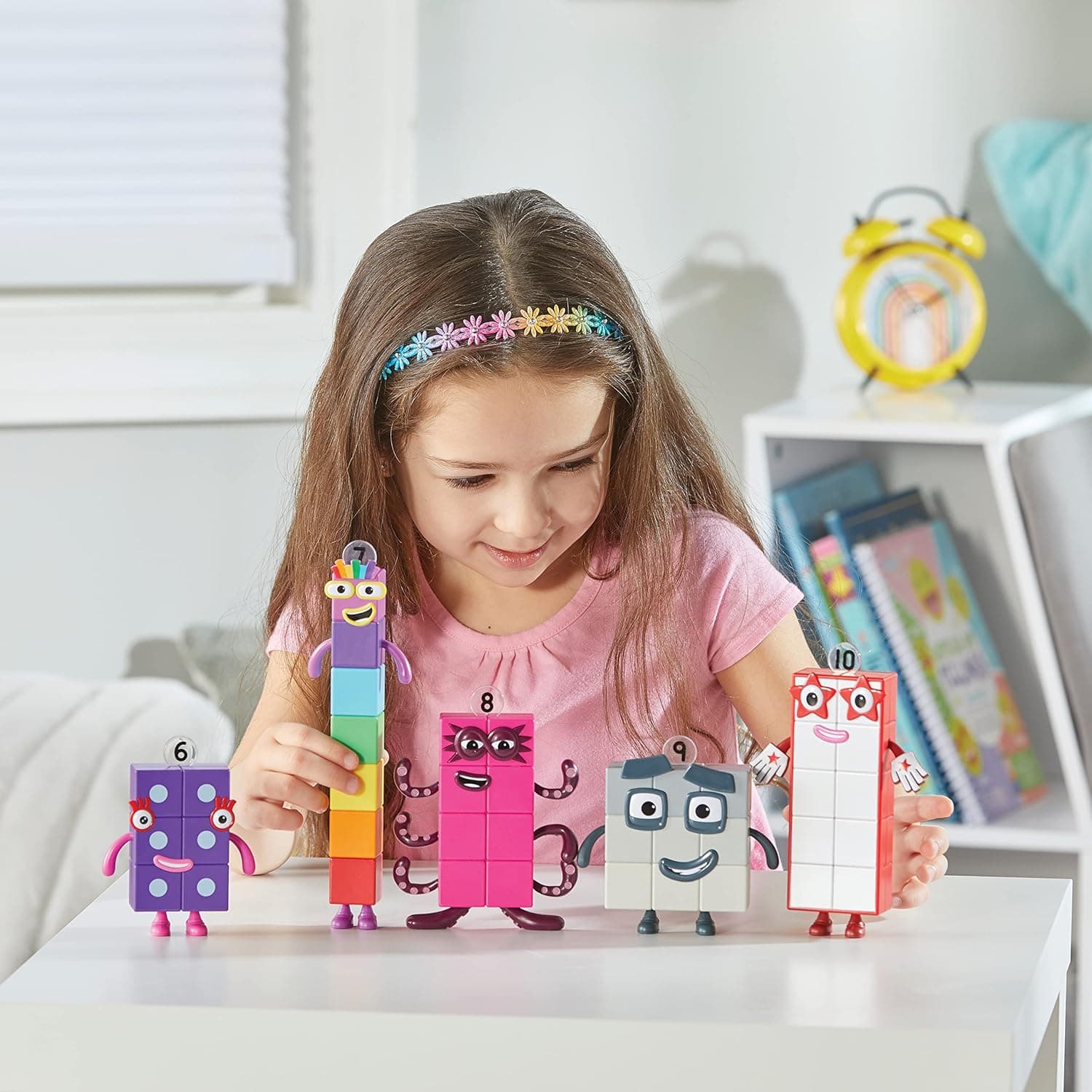 Numberblocks Set de Figuras de Acción, Seis al Diez miniatura 3