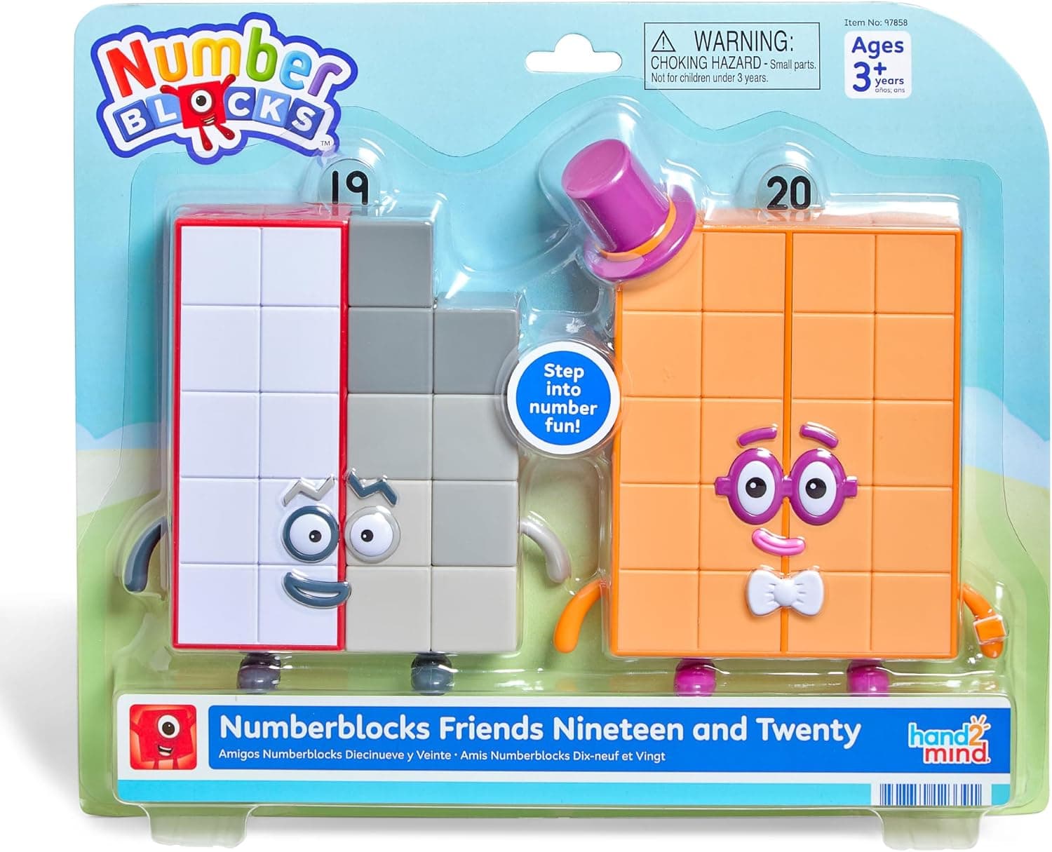 Numberblocks Set de Figuras de Acción, 19 y 20