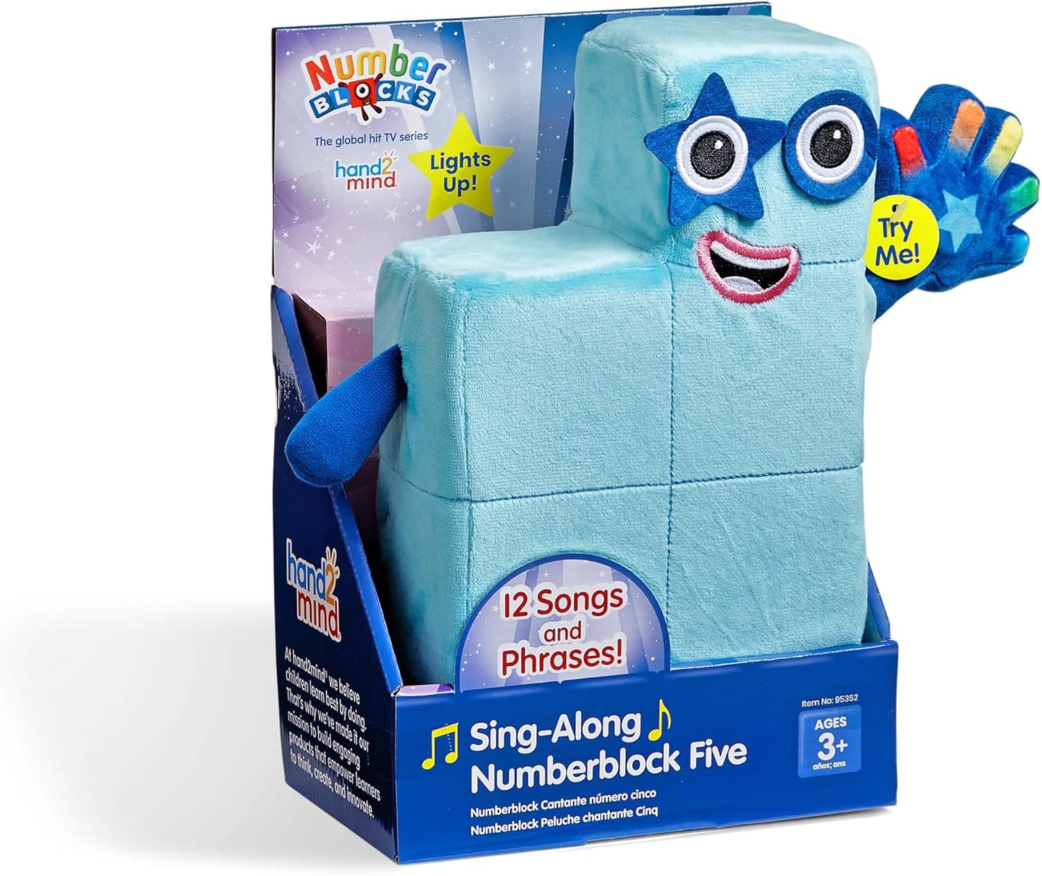 Numberblock Five - Peluche
