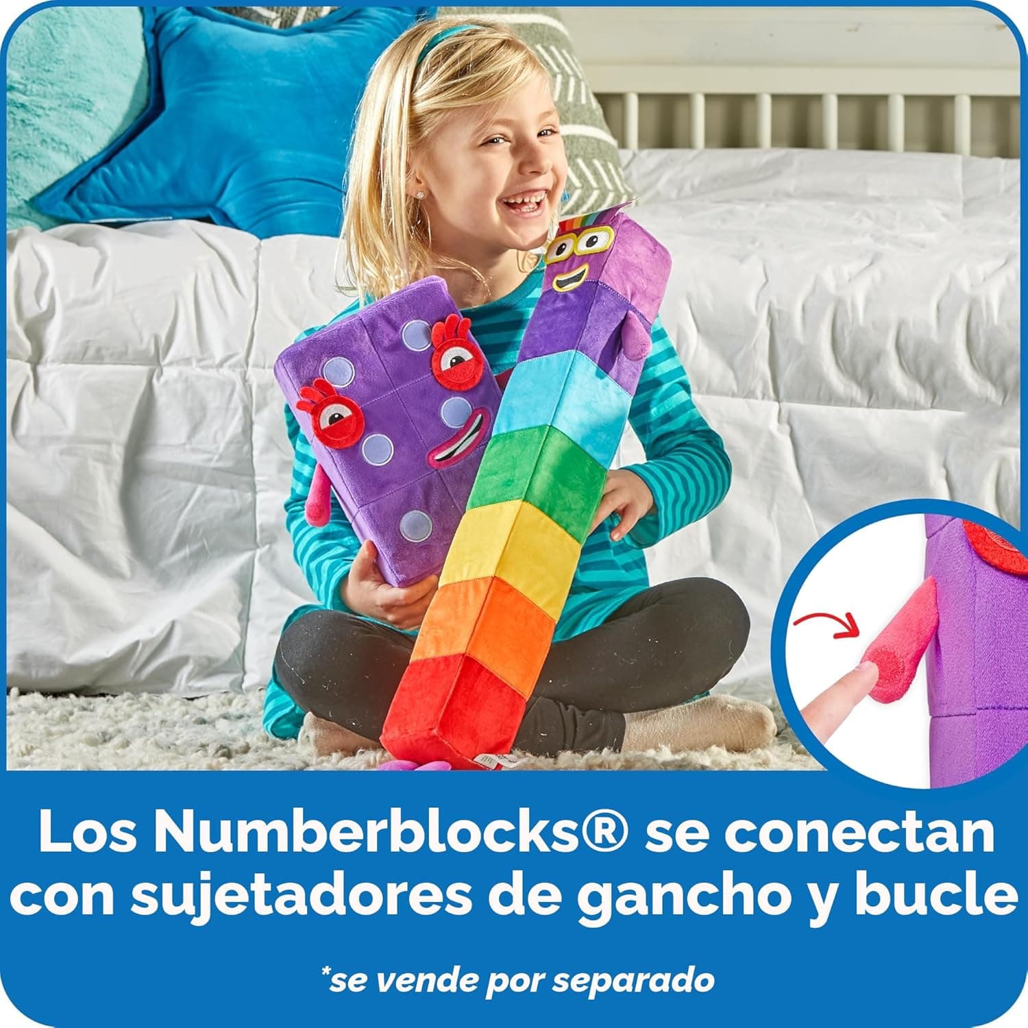 Numberblock Six - Peluche miniatura 4
