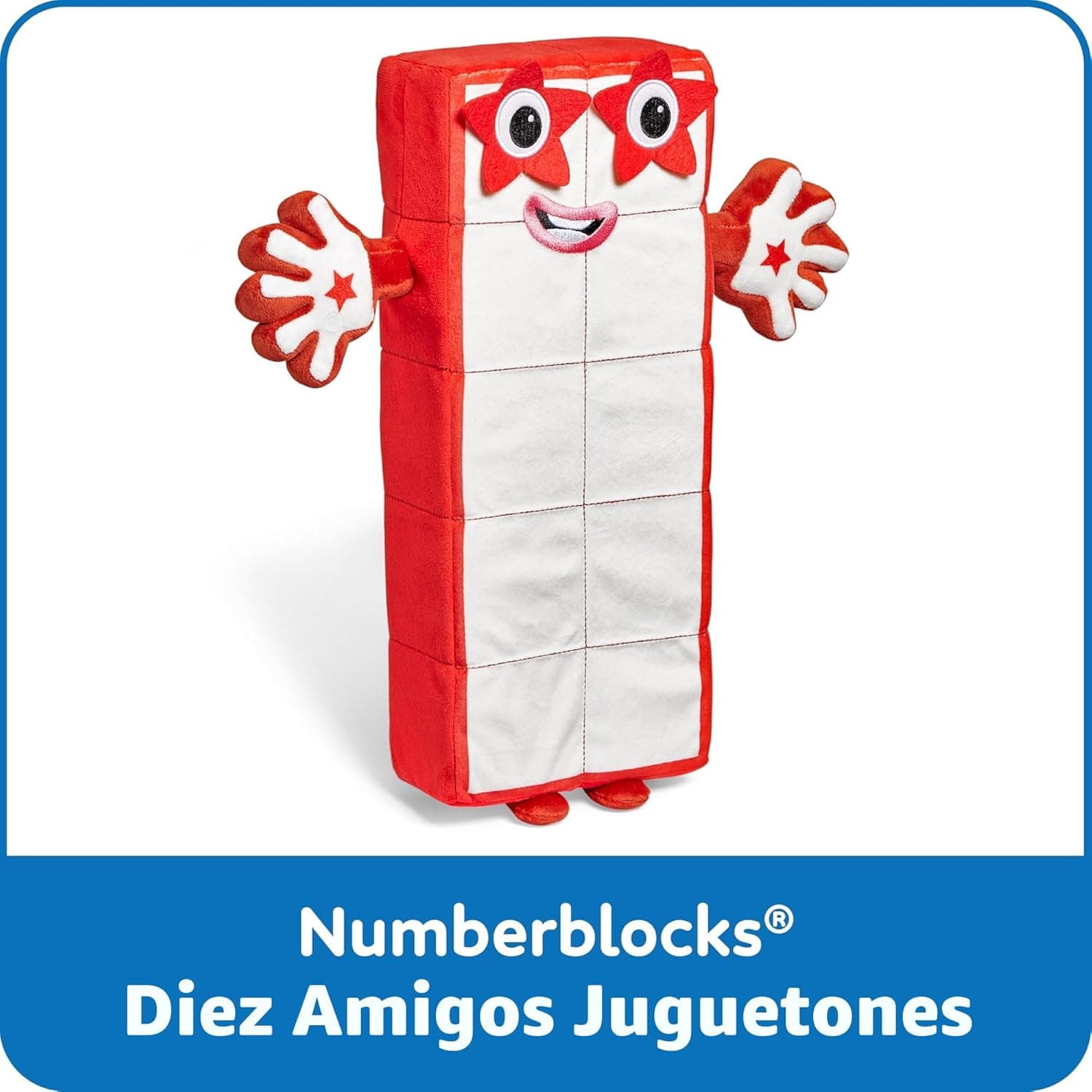 Numberblock Ten - Peluche miniatura 2