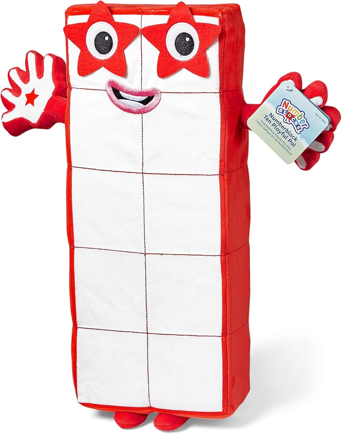 Numberblock Ten - Peluche