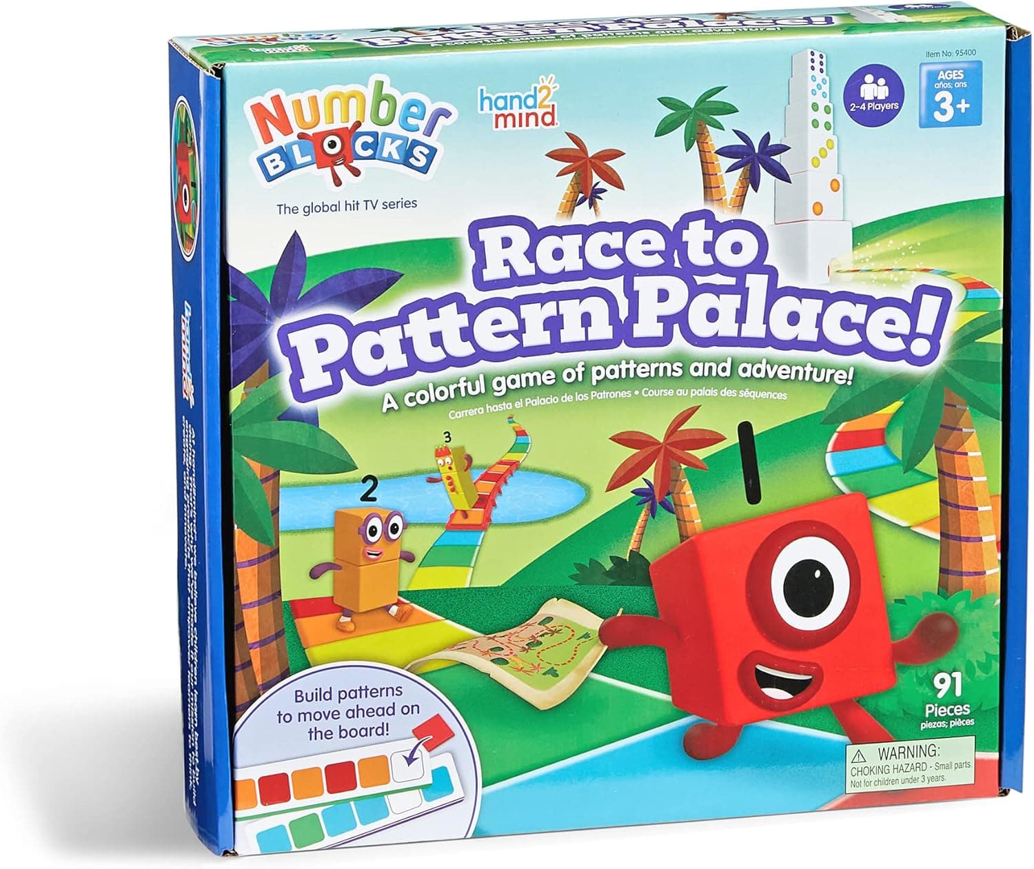 Numberblocks Juego de Mesa, Palacio de Patrones