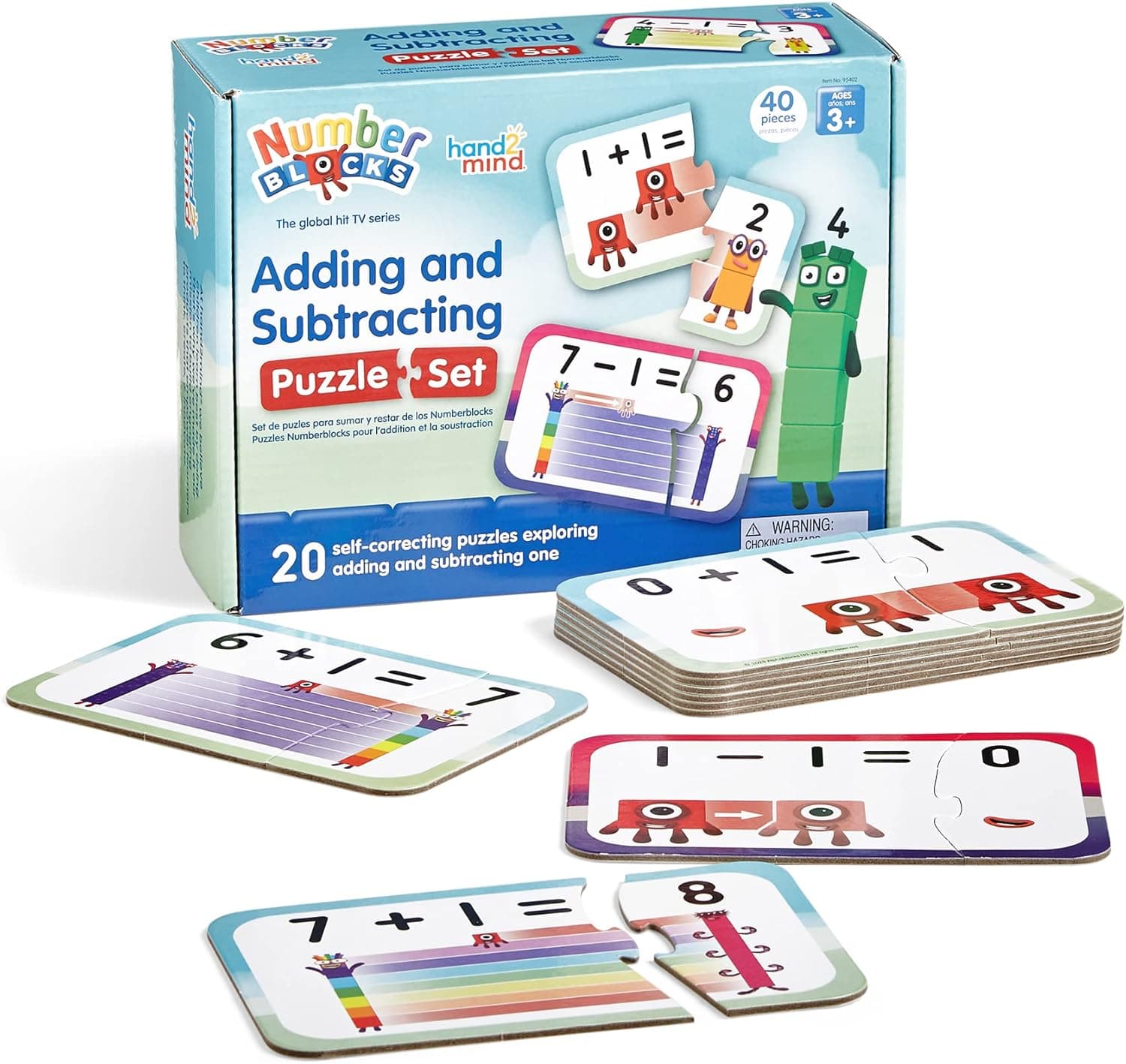 Numberblocks Juego de rompecabezas para sumar y restar