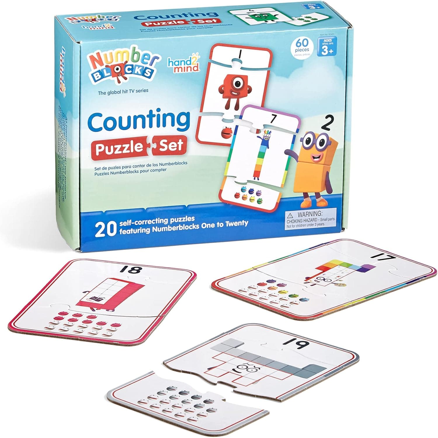 Numberblocks Juego de rompecabezas para contar
