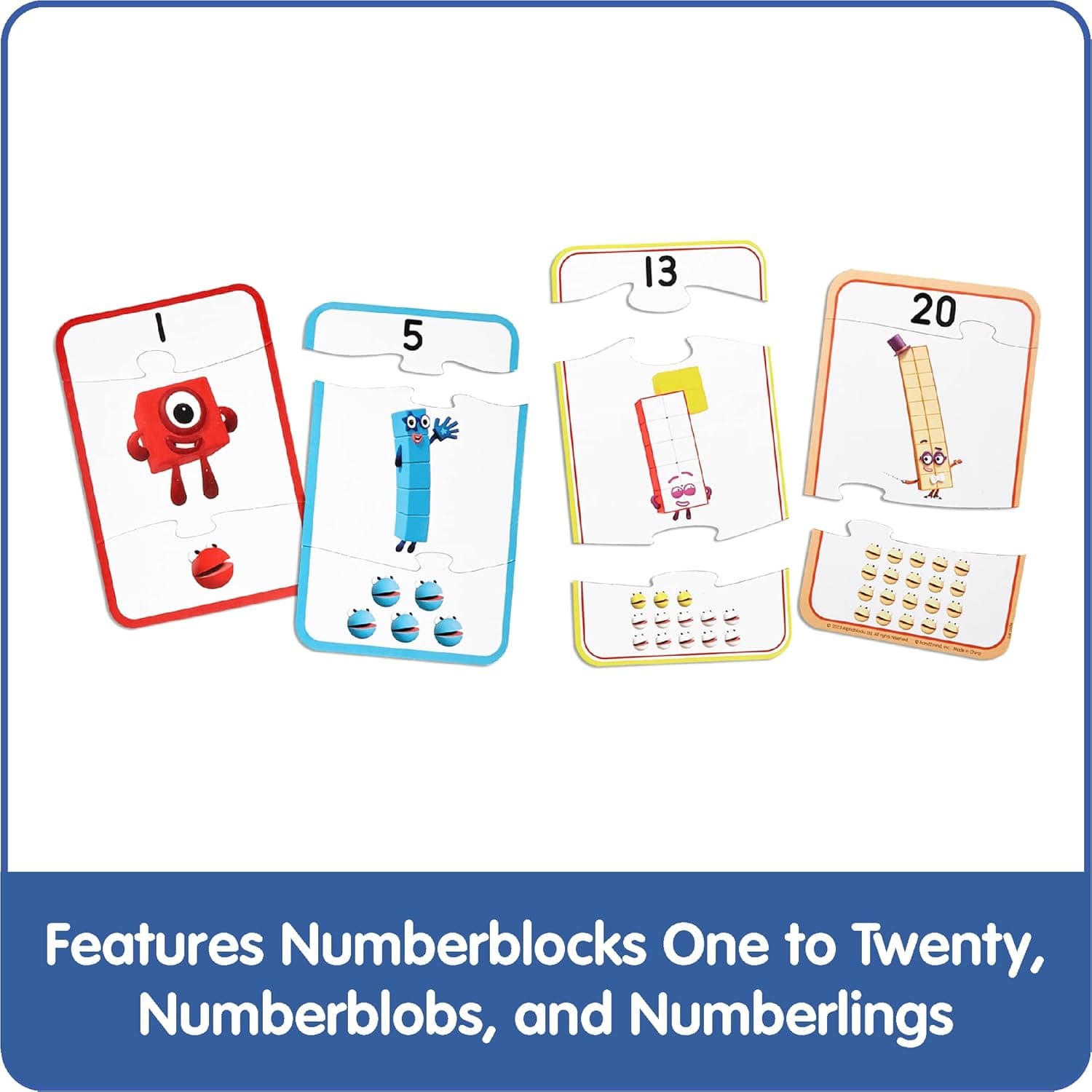 Numberblocks Juego de rompecabezas para contar miniatura 3