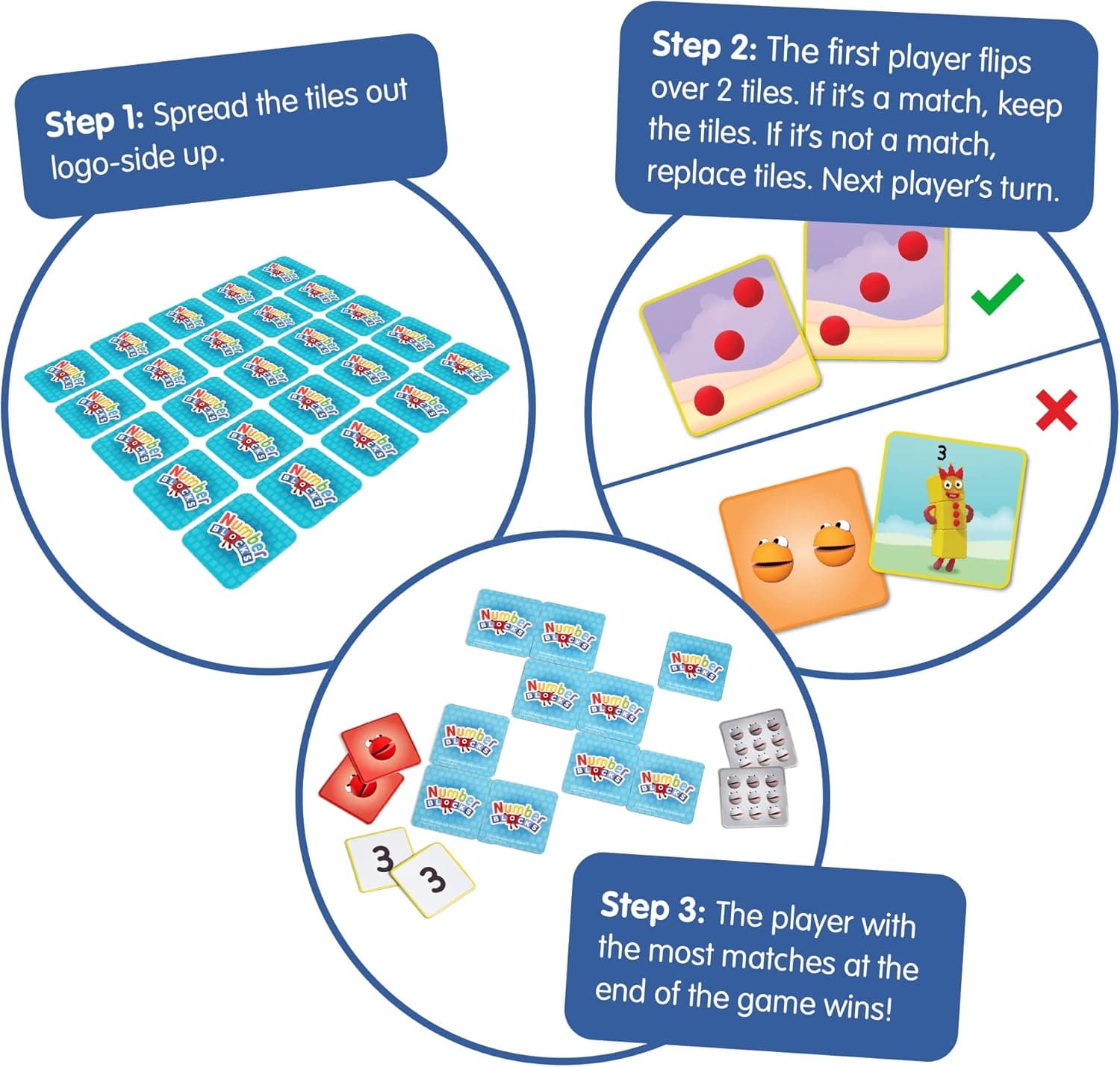 Numberblocks Juego de Cartas de Memoria miniatura 4