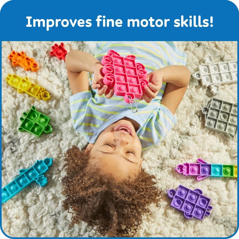 Numberblocks Sensory Bubble Poppers - Llaveros para Niños miniatura 3