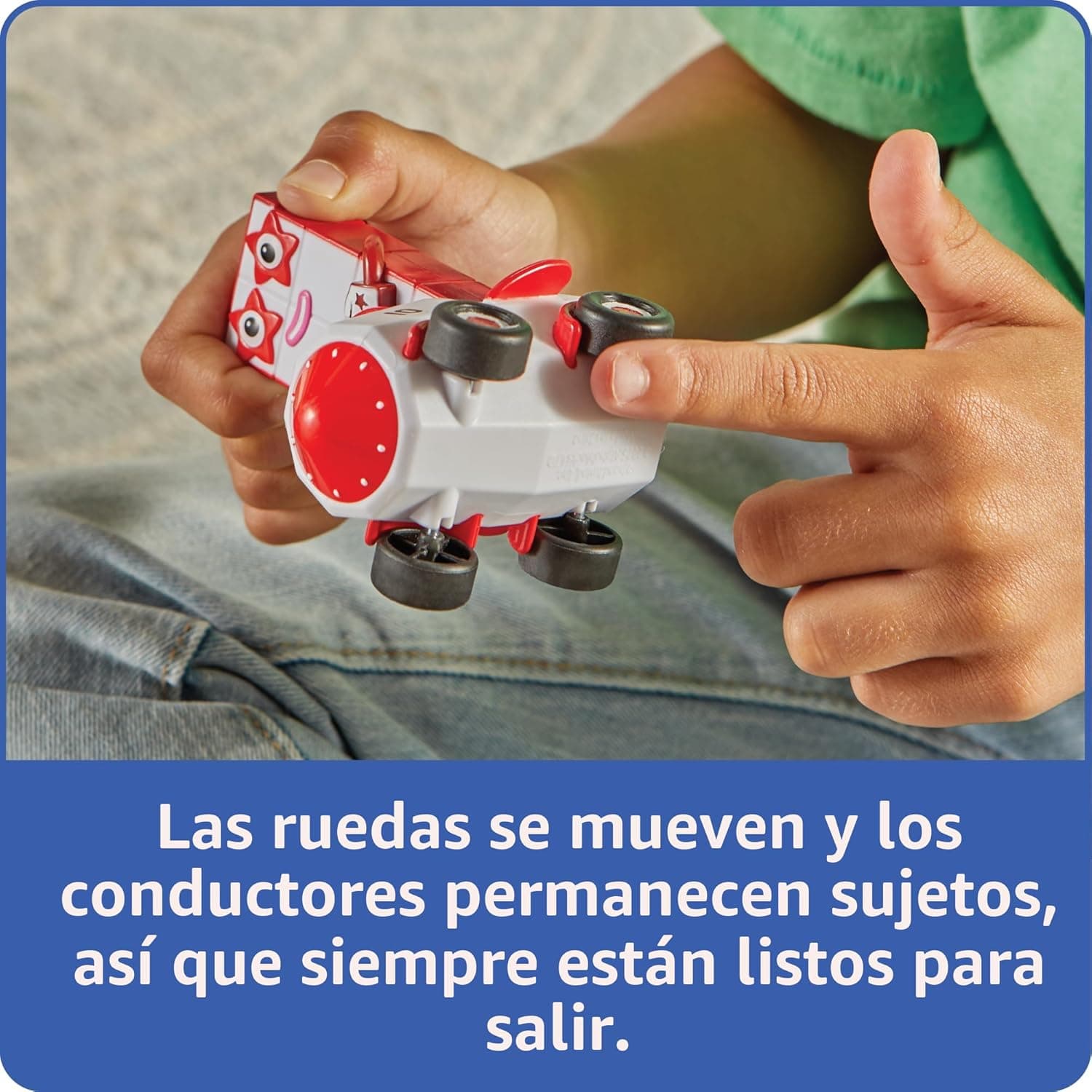 Numberblocks - Mini vehículos de seis a die miniatura 2