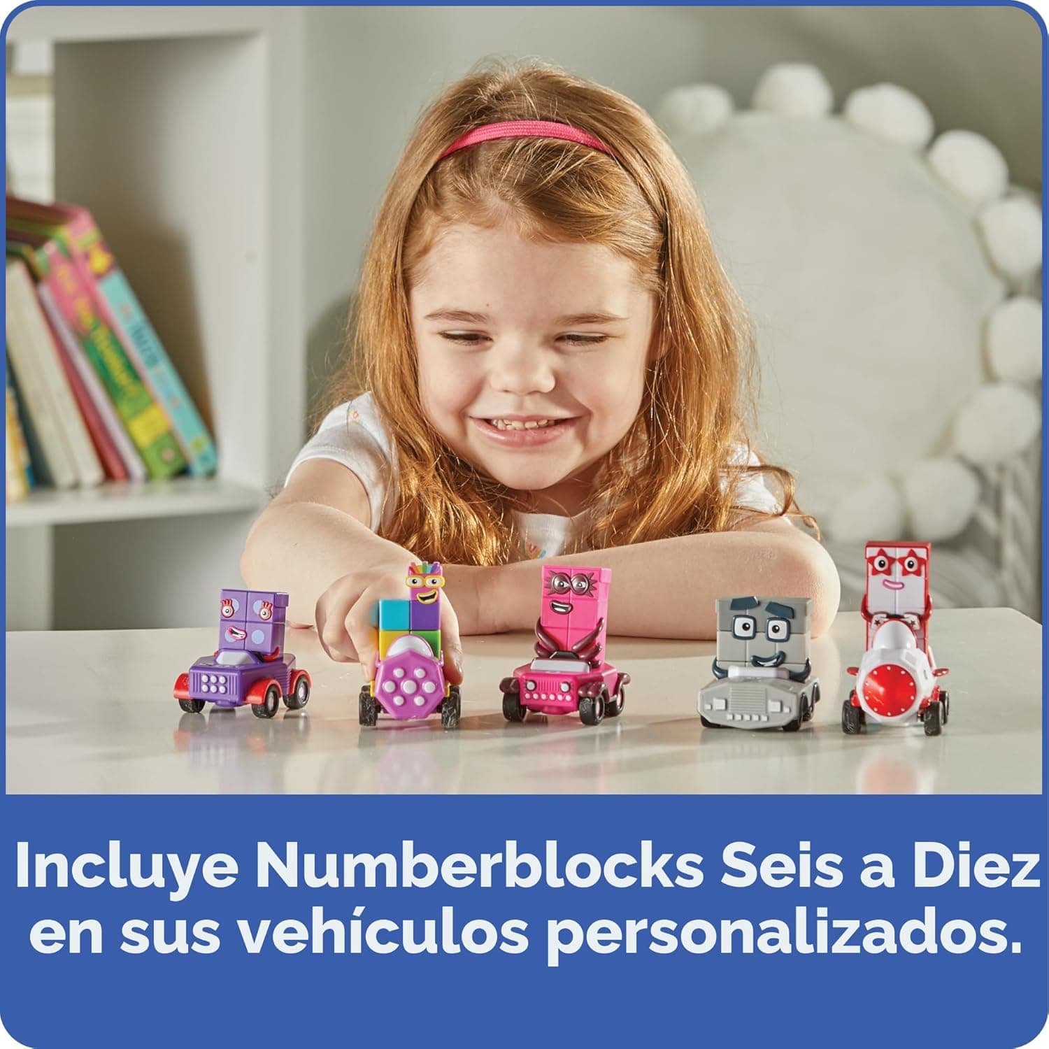 Numberblocks - Mini vehículos de seis a die miniatura 3