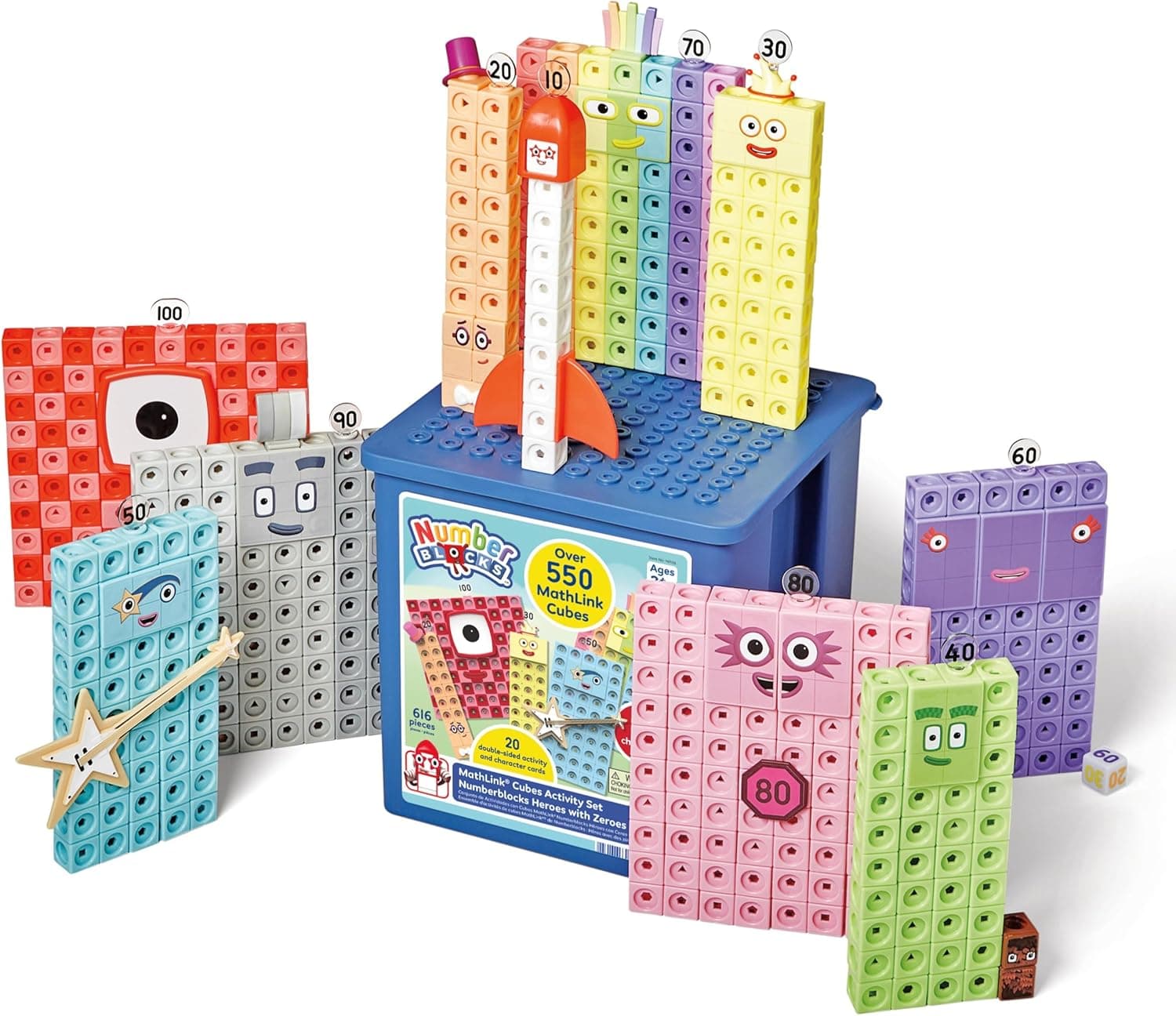 Numberblocks Juego de Actividades 10-100