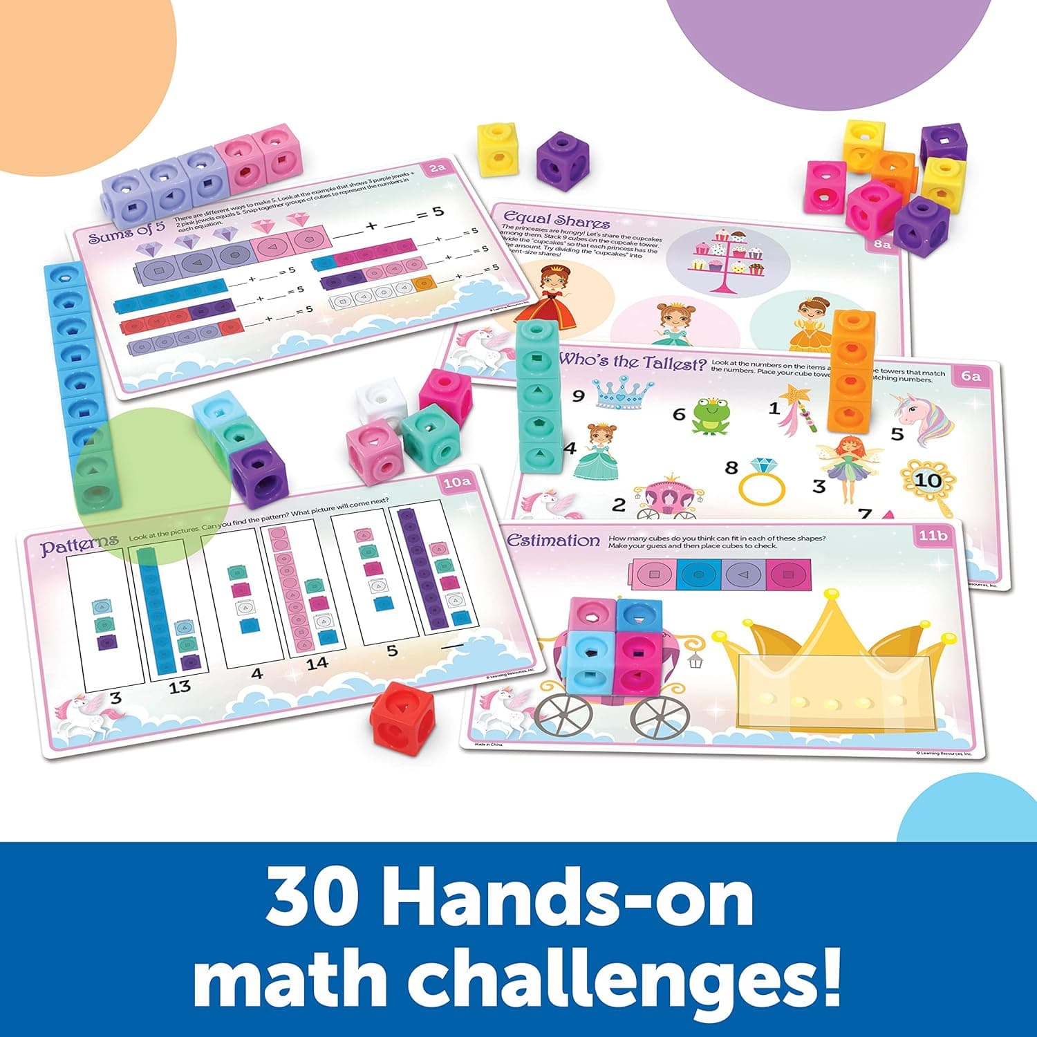 Learning Resources - Juego de actividades matemáticas Fantasticals miniatura 2