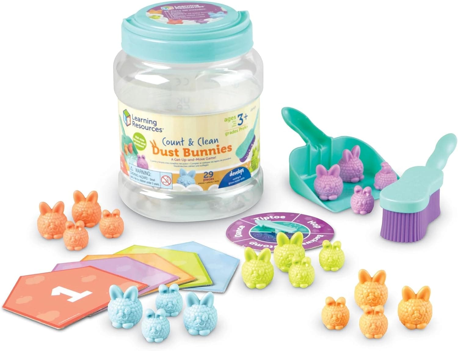 Learning Resources  - Habilidades motoras finas, combinación de colores y formas para niños